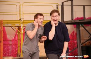 Ethan Slater and Danny Skinner @ BroadwayWorld Ethan Slater and Danny Skinner Photo
