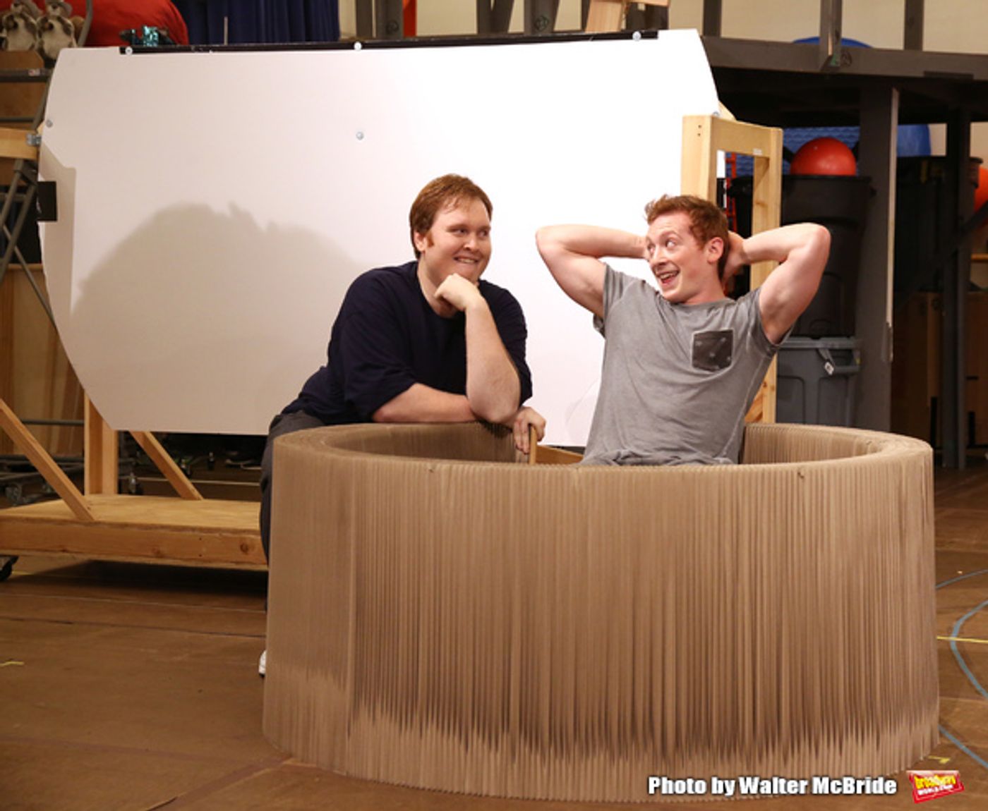 Photo Coverage: Squidward & Sandy & Patrick & More! Go Inside Rehearsals for SPONGEBOB SQUAREPANTS!  Image