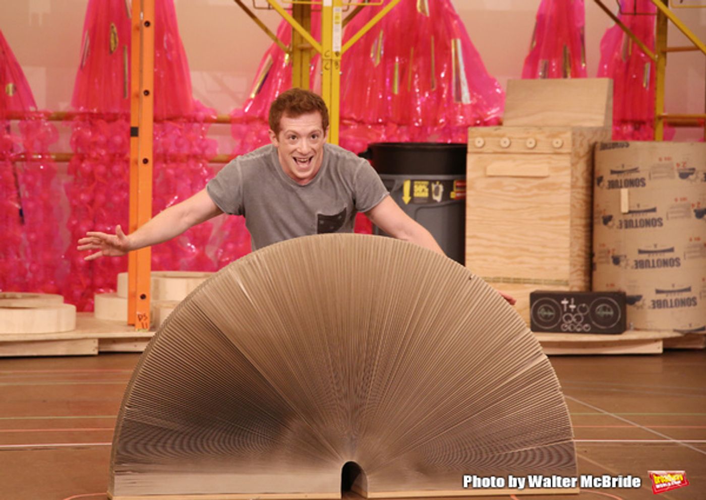 Photo Coverage: Squidward & Sandy & Patrick & More! Go Inside Rehearsals for SPONGEBOB SQUAREPANTS!  Image