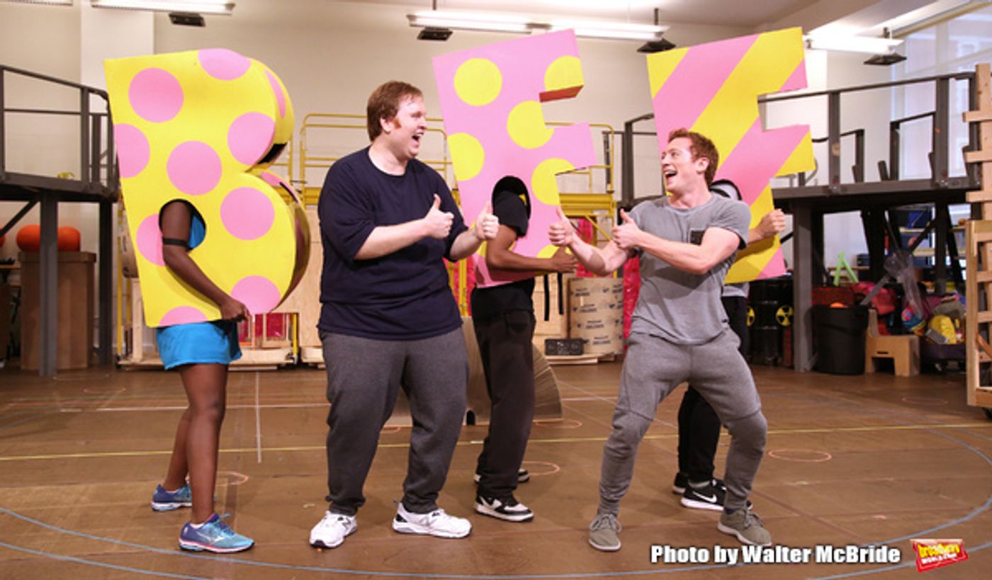 Photo Coverage: Squidward & Sandy & Patrick & More! Go Inside Rehearsals for SPONGEBOB SQUAREPANTS!  Image