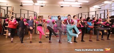 Gavin Lee and cast  Photo