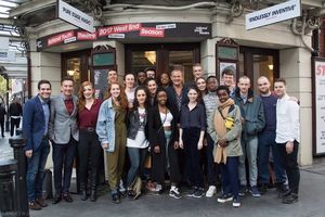 Hugh Bonneville, Simon Pittman, Brian Zeilinger, Paul Roseby @ BroadwayWorld Hugh Bonneville, Simon Pittman, Brian Zeilinger, Paul Roseby Photo