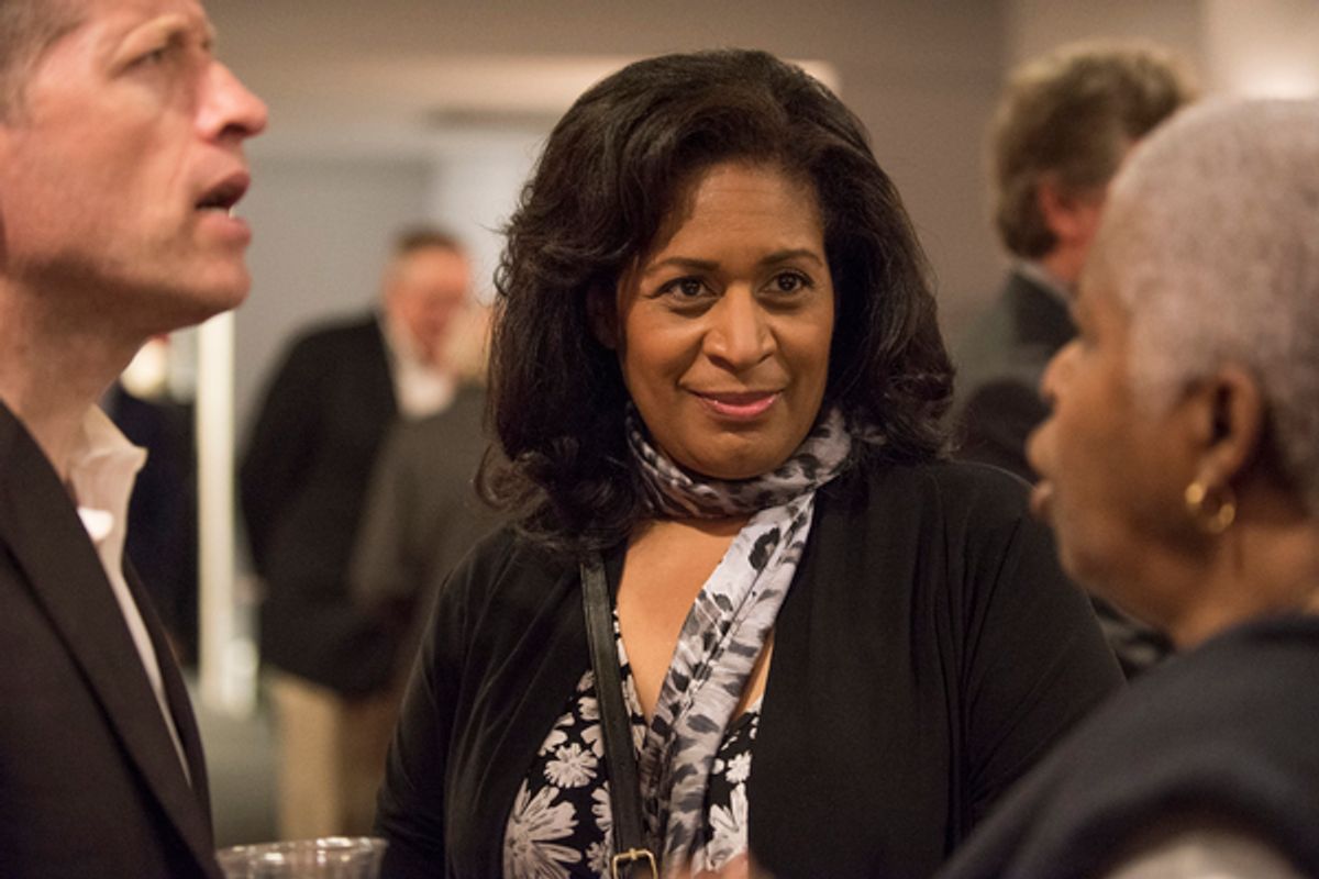 Tim Hopper and Ora Jones with Cheryl Lynn Bruce at 