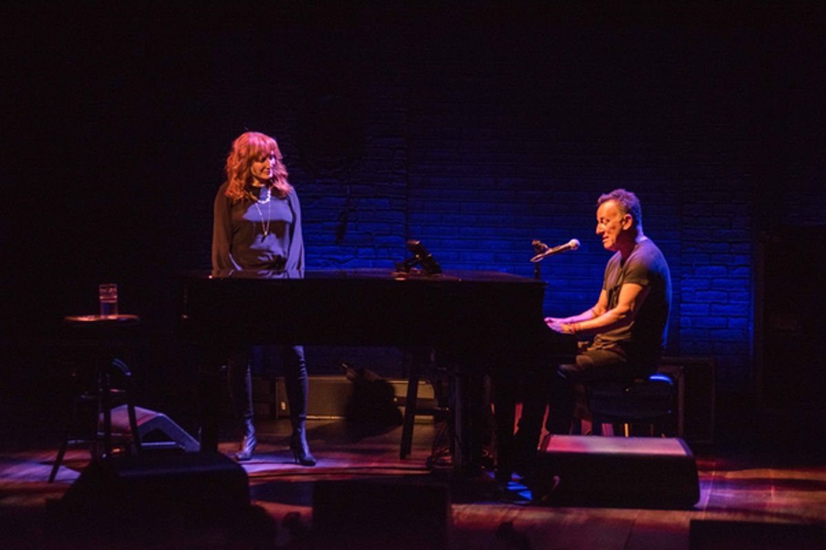 Patti Scialfa and Bruce Springsteen at 