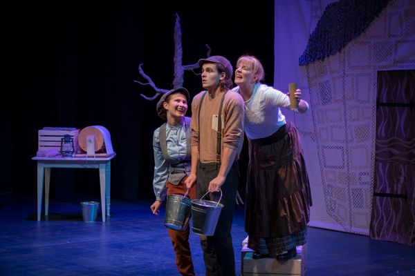 Morgan Yamada, Gabriel Gagnon and Nicole St. Martin Photo