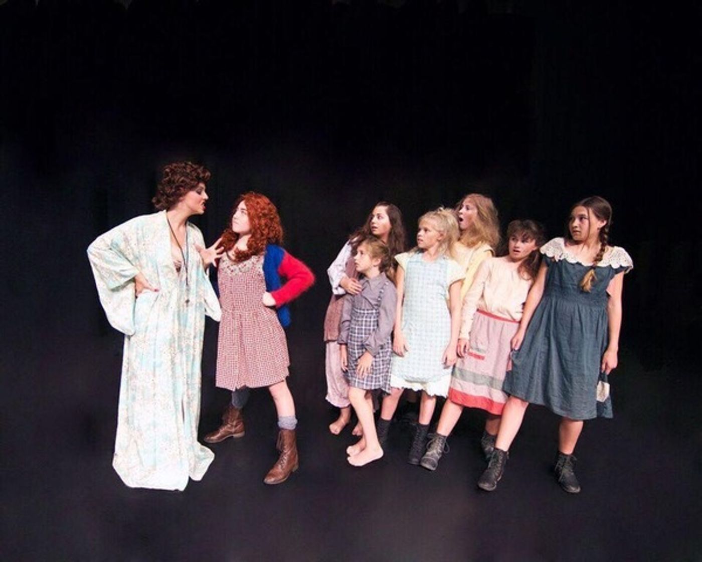 Photo Flash: Sneak Peek at ANNIE at Woodside Community Theatre  Image