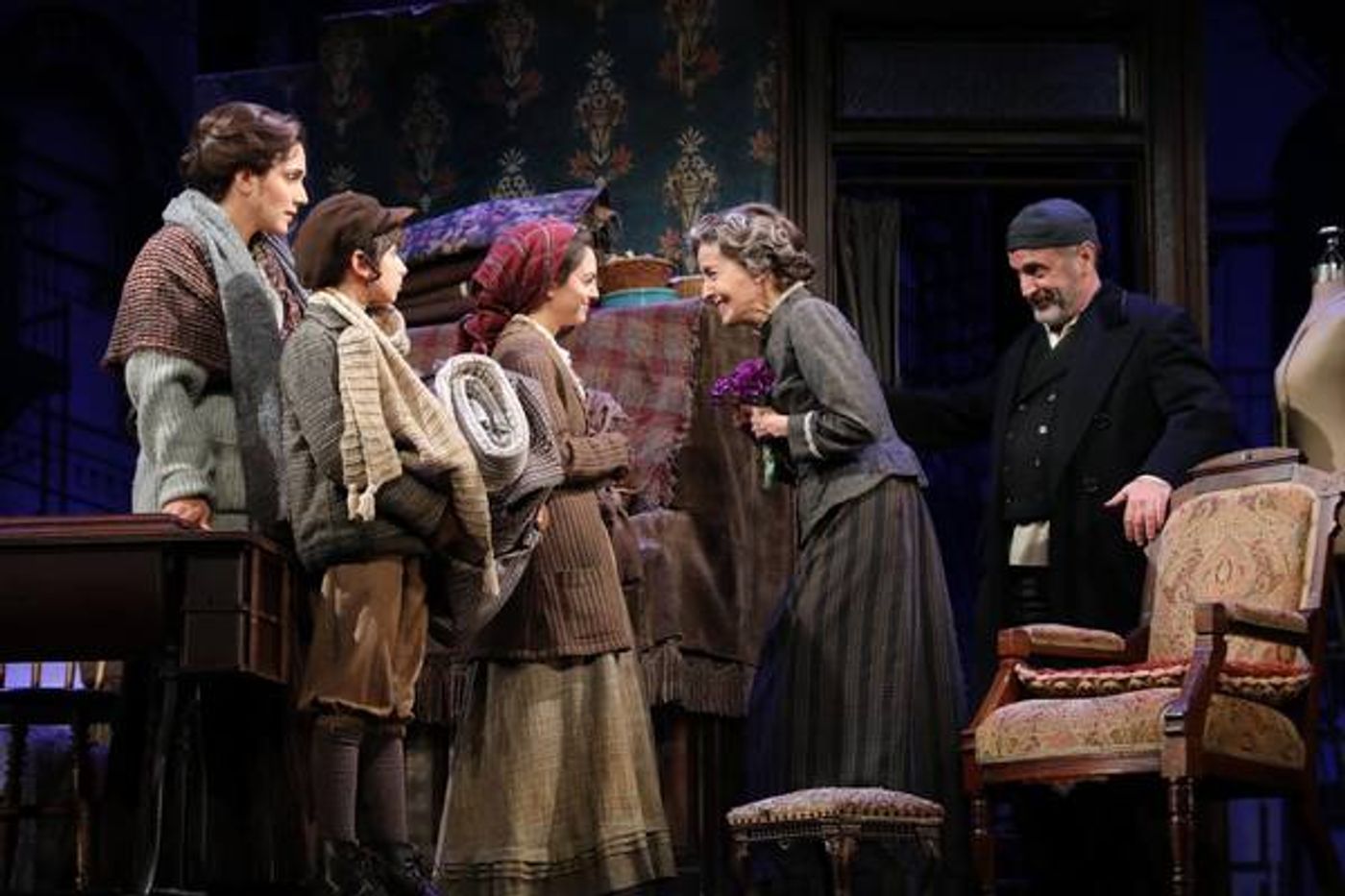 Photo Flash: First Look at Samantha Massell and More in Goodspeed's RAGS  Image