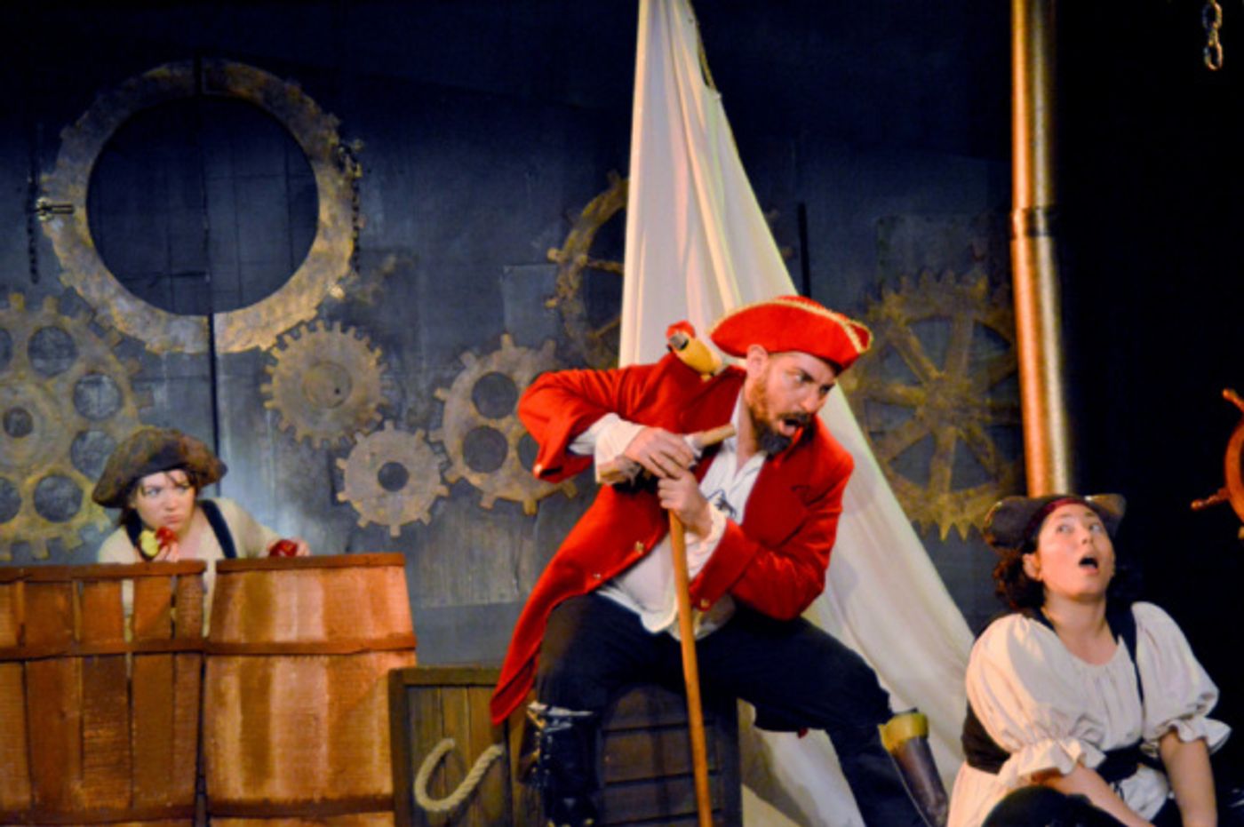 Photo Flash: Arrrrrh You Ready for a Show the Whole Family Can Get On Board With? TREASURE ISLAND THE MUSICAL Docks at the Players Theatre Photo Flash: Arrrrrh You Ready for a Show the Whole Family Can Get On Board With? TREASURE ISLAND THE MUSICAL Docks at the Players Theatre Image