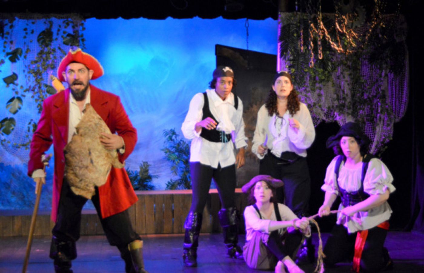 Photo Flash: Arrrrrh You Ready for a Show the Whole Family Can Get On Board With? TREASURE ISLAND THE MUSICAL Docks at the Players Theatre Photo Flash: Arrrrrh You Ready for a Show the Whole Family Can Get On Board With? TREASURE ISLAND THE MUSICAL Docks at the Players Theatre Image