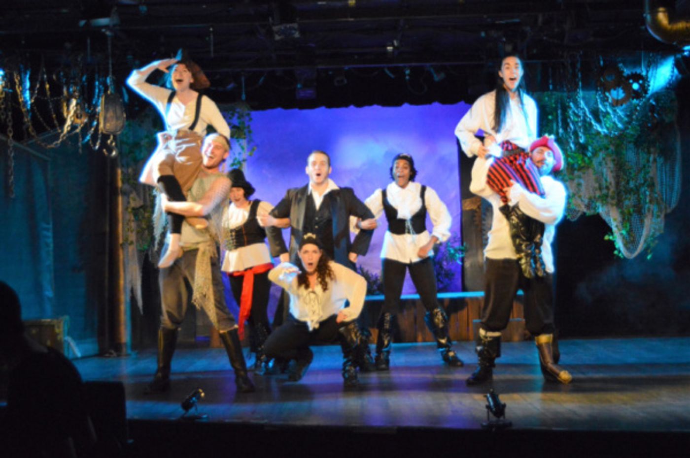 Photo Flash: Arrrrrh You Ready for a Show the Whole Family Can Get On Board With? TREASURE ISLAND THE MUSICAL Docks at the Players Theatre Photo Flash: Arrrrrh You Ready for a Show the Whole Family Can Get On Board With? TREASURE ISLAND THE MUSICAL Docks at the Players Theatre Image