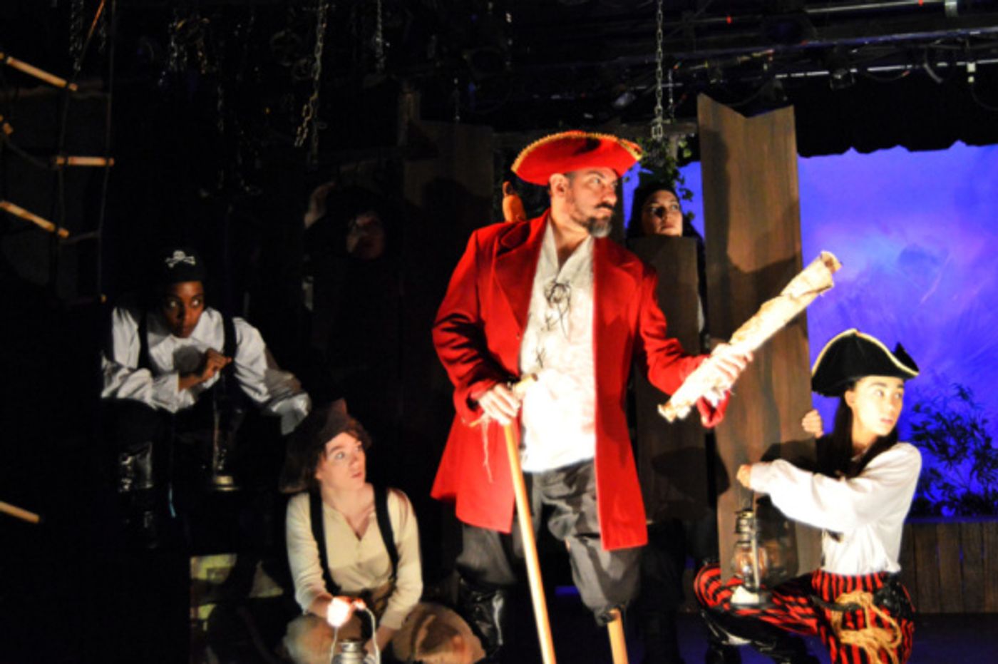 Photo Flash: Arrrrrh You Ready for a Show the Whole Family Can Get On Board With? TREASURE ISLAND THE MUSICAL Docks at the Players Theatre Photo Flash: Arrrrrh You Ready for a Show the Whole Family Can Get On Board With? TREASURE ISLAND THE MUSICAL Docks at the Players Theatre Image