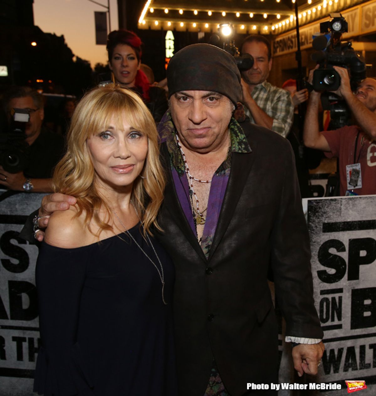 Maureen Van Zandt and Steven Van Zandt  at 