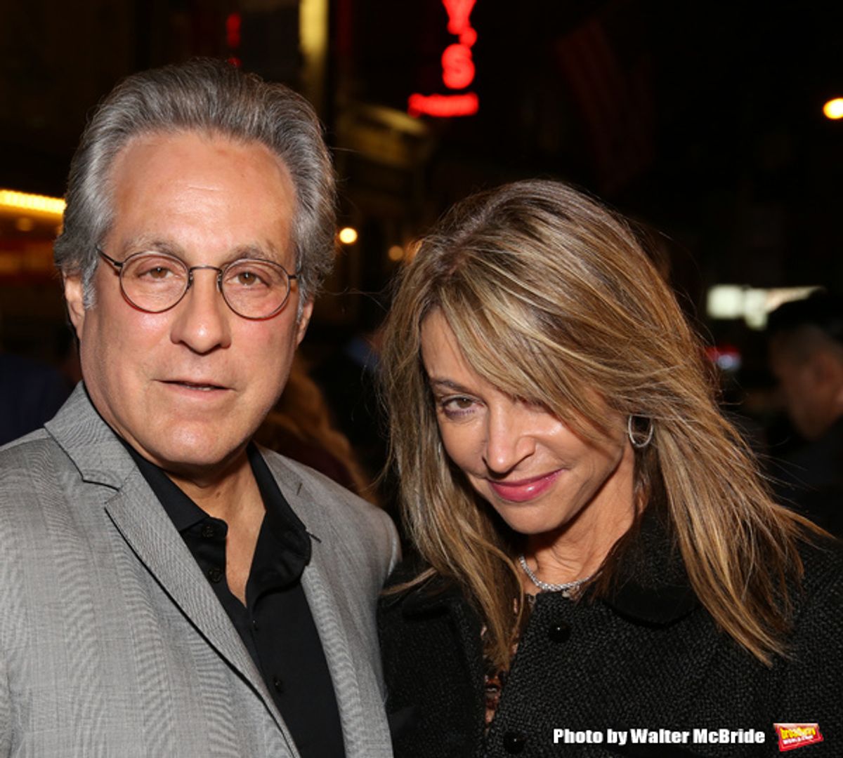 Max Weinberg and Becky Weinberg at 