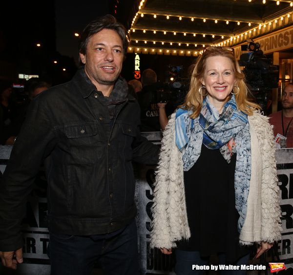 Marc Schauer and Laura Linney  Photo
