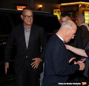 Tom Hanks and David Geffen @ BroadwayWorld Tom Hanks and David Geffen Photo