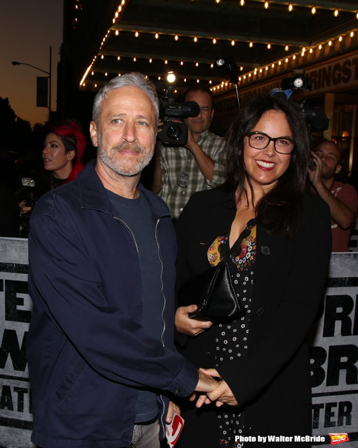 Jon Stewart and Tracey McShane  at 