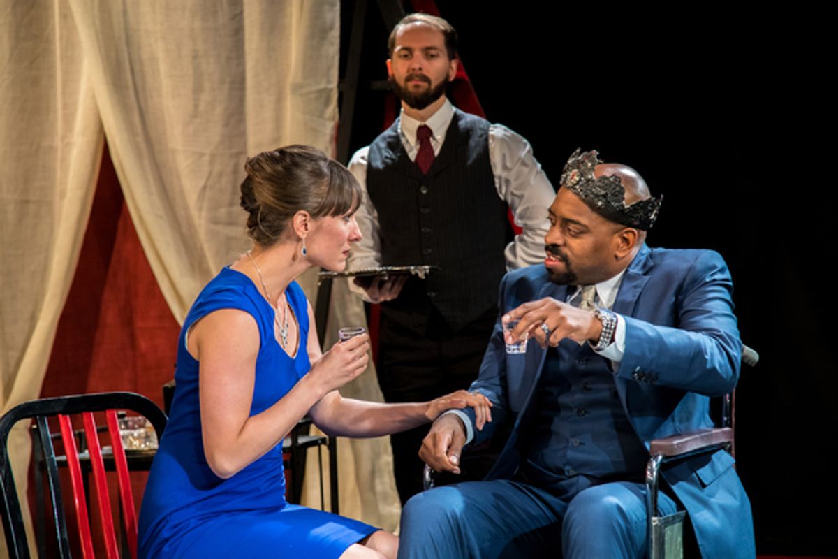 Laura Frye, Marcus D. Johnson, and Kevin Stanfa  at 