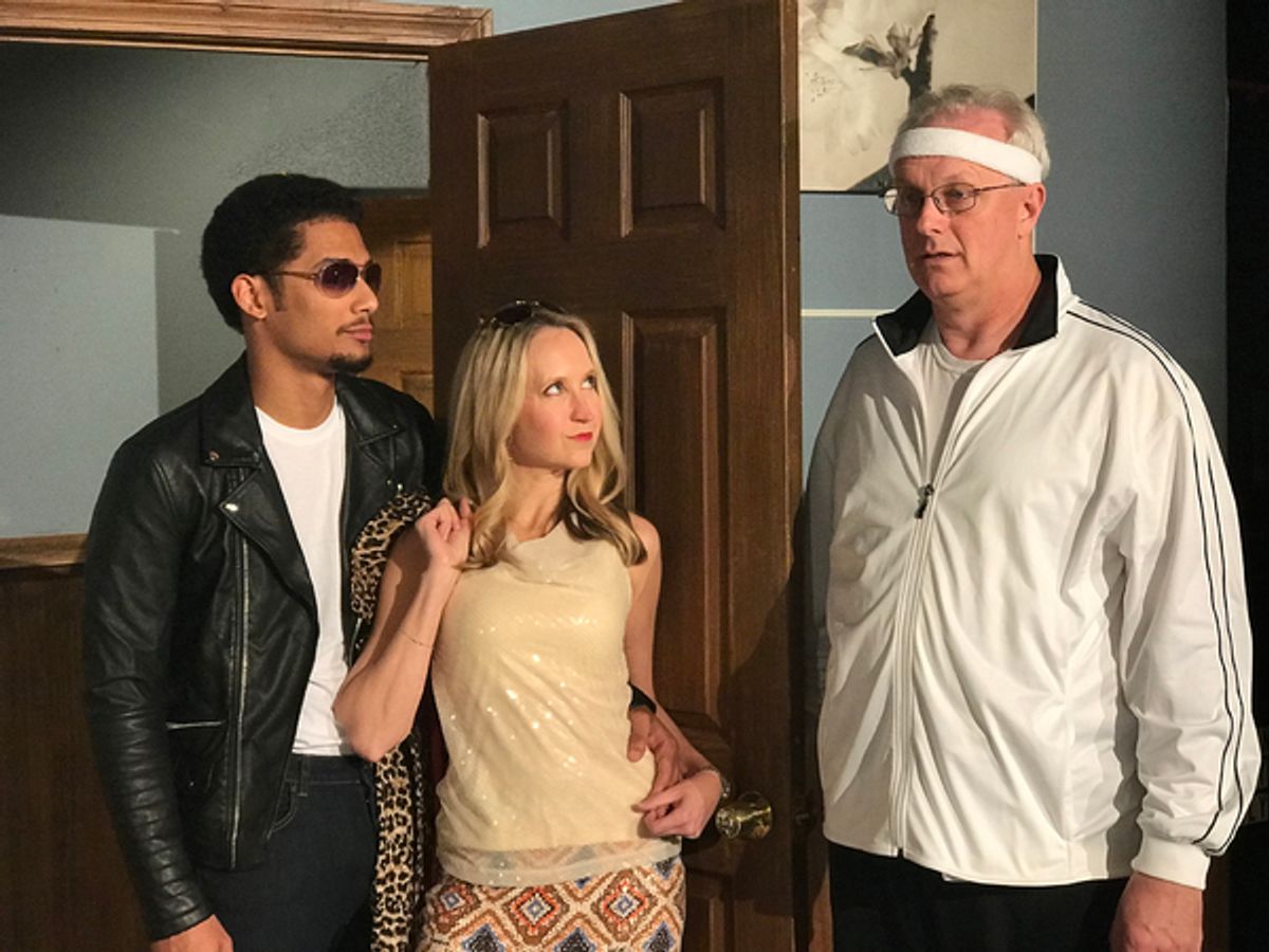 Yadil Rivera, Amanda Blattner, and Richard Johnson at 