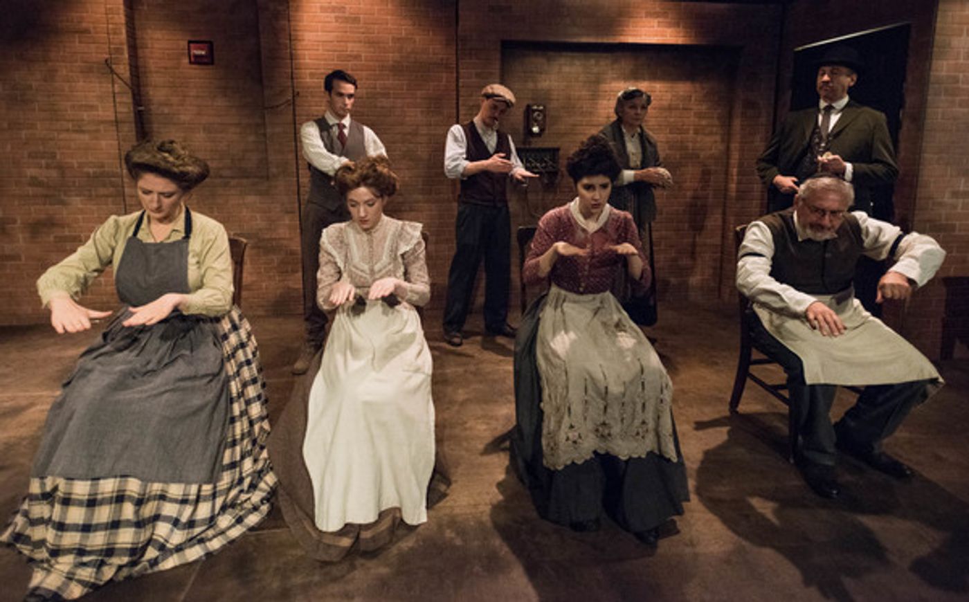 Photo Flash: First Look - FIRE Tells Tale of Triangle Waist Company Fire Off-Broadway  Image