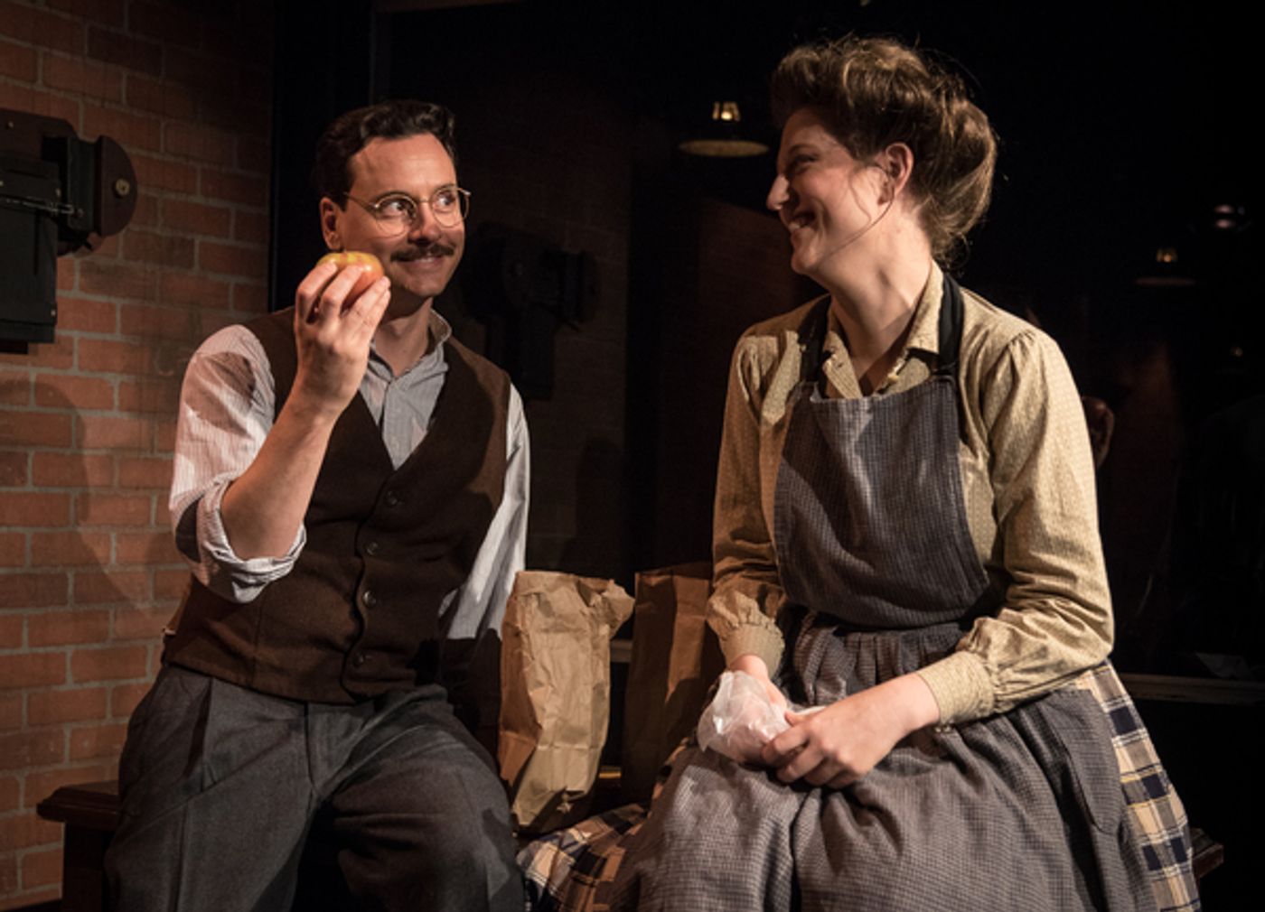 Photo Flash: First Look - FIRE Tells Tale of Triangle Waist Company Fire Off-Broadway  Image