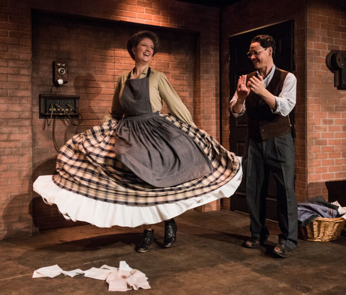 Photo Flash: First Look - FIRE Tells Tale of Triangle Waist Company Fire Off-Broadway  Image