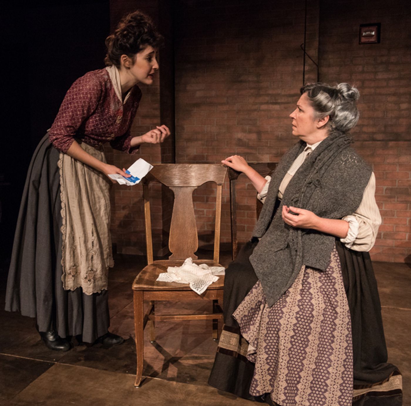 Photo Flash: First Look - FIRE Tells Tale of Triangle Waist Company Fire Off-Broadway  Image