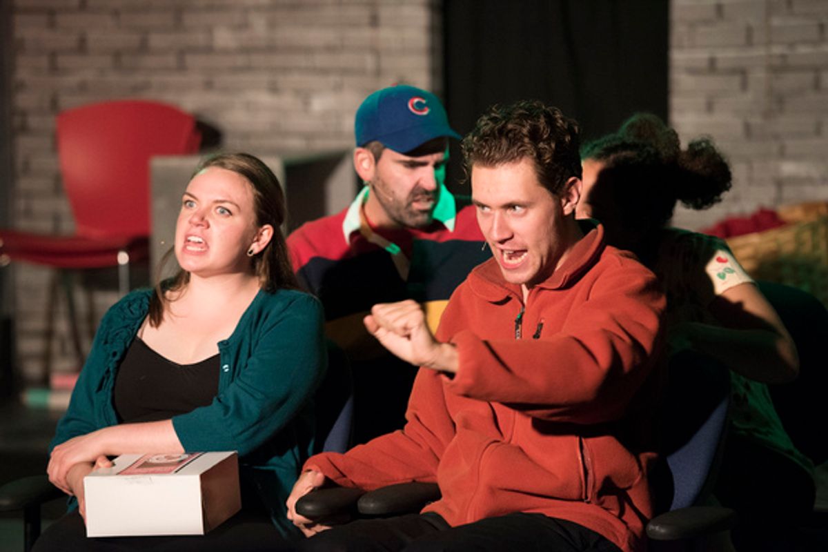 Liz Jarmer, Gavin Donnellan, Alys Dickerson, Christian Aldridge at 