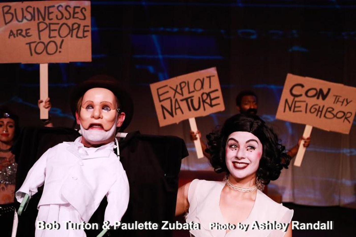 Review: The Actors' Gang's Regaling Political Commentary CAPTAIN GREEDY'S CARNIVAL Hits Home  Image