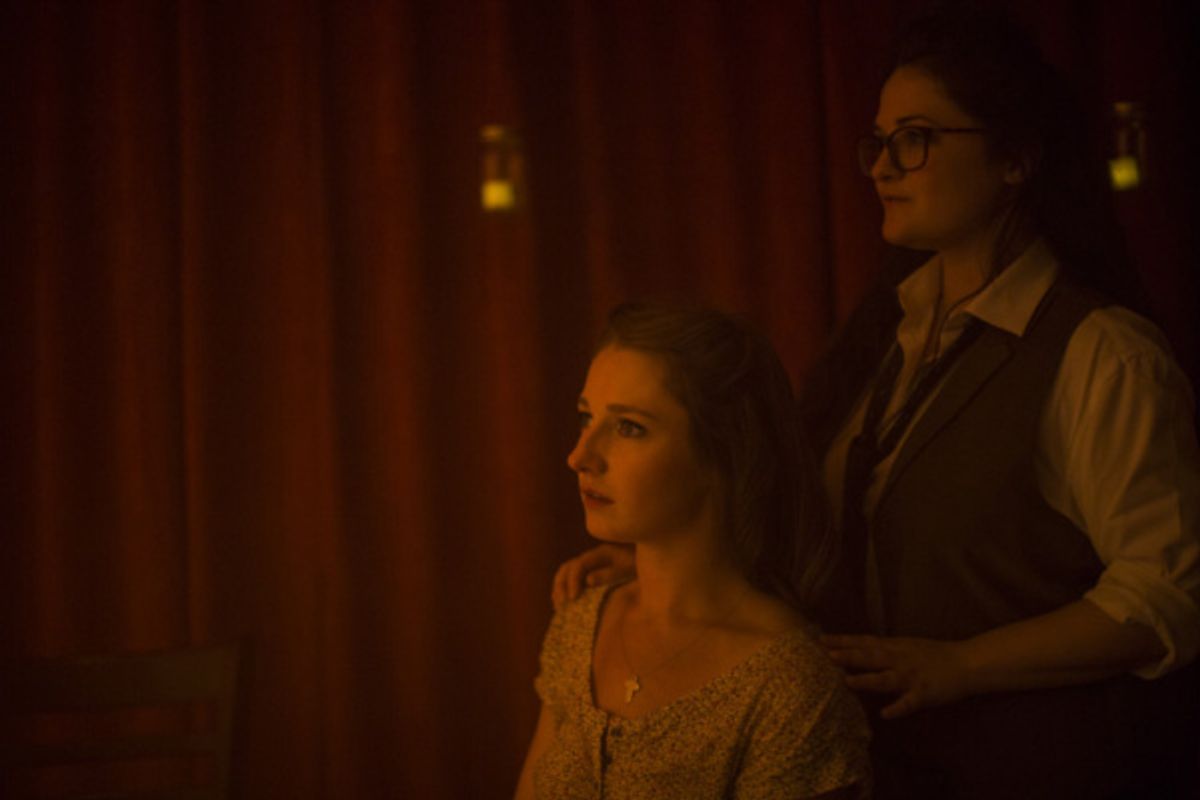 Kelley Davies and Mariella Klinger at 