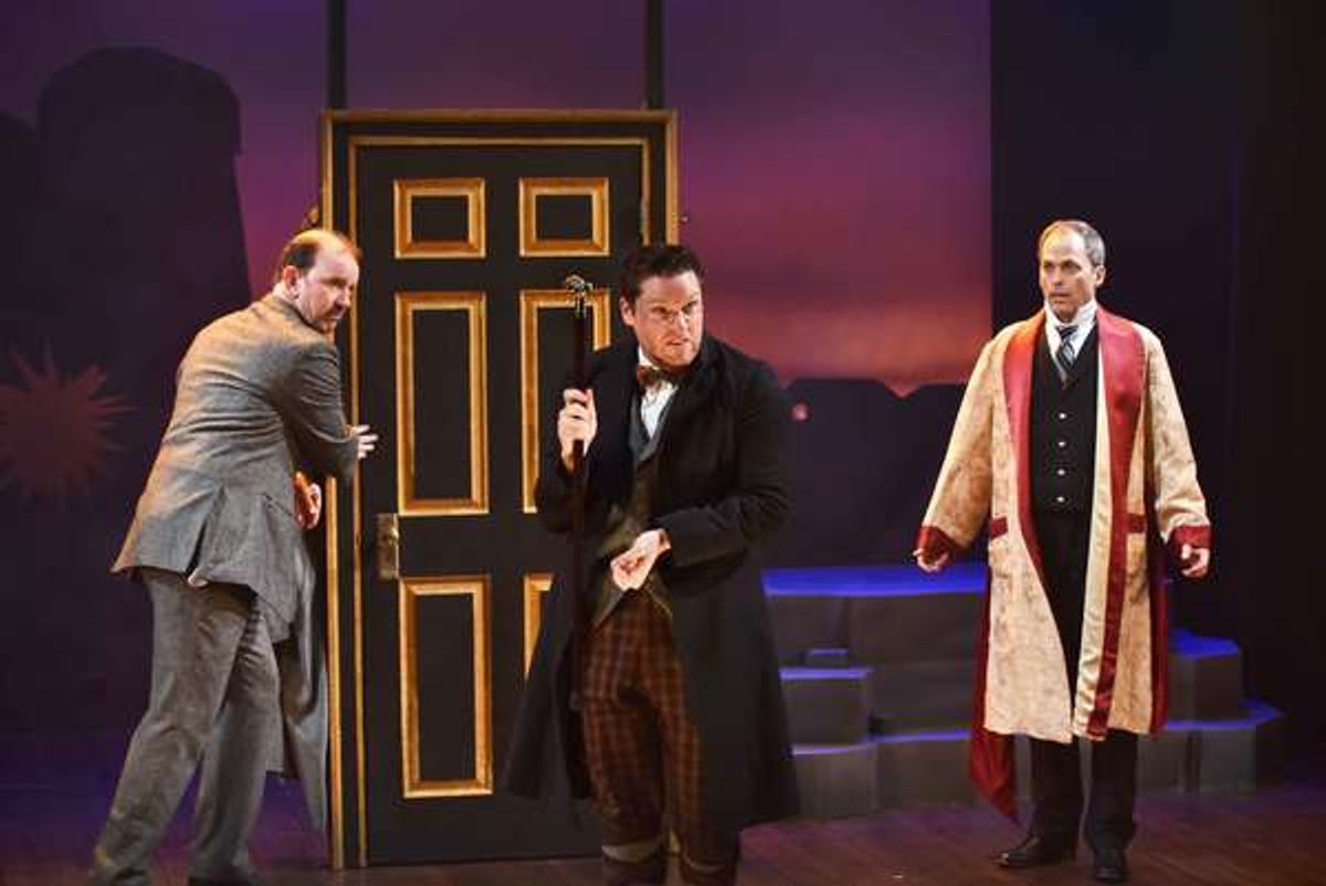 Simon Needham, Chris Crawford, and Steven Lane  at 