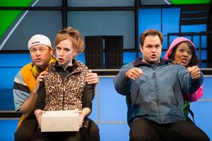  George Merrick, Lindsay Nicole Chambers, Mitchell Jarvis and Karen Burthwright Photo