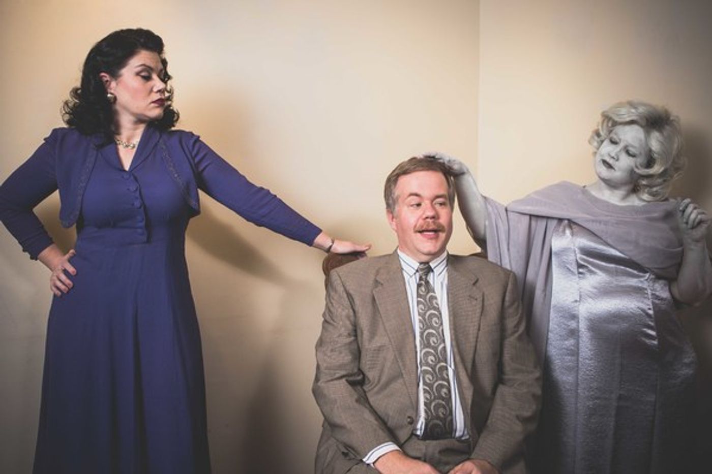 Photo Flash: Halloween Hits Tacoma Little Theatre with Ghostly BLITHE SPIRIT  Image