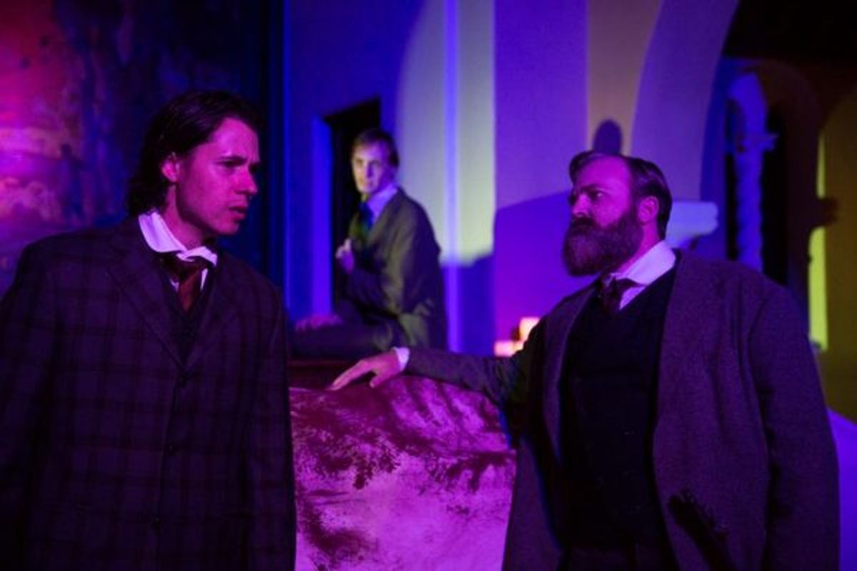 Eric Keitel Ian Heath and John T. Cogan at 