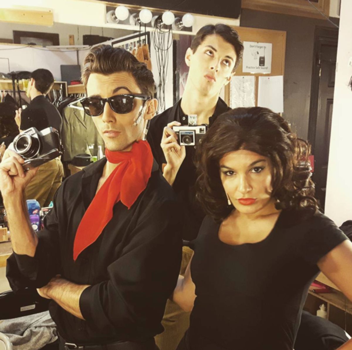 Dreamgirls (Regional): @stannmyers The glam squad... and my assistant are ready for you Miss Jones. #dreamgirls #saturdayintermissionpic #sip #vogue #photoshoot #theatre #MusicalTheatre #toronto #regional #lowerossingtontheatre @officialbroadwayworld at 