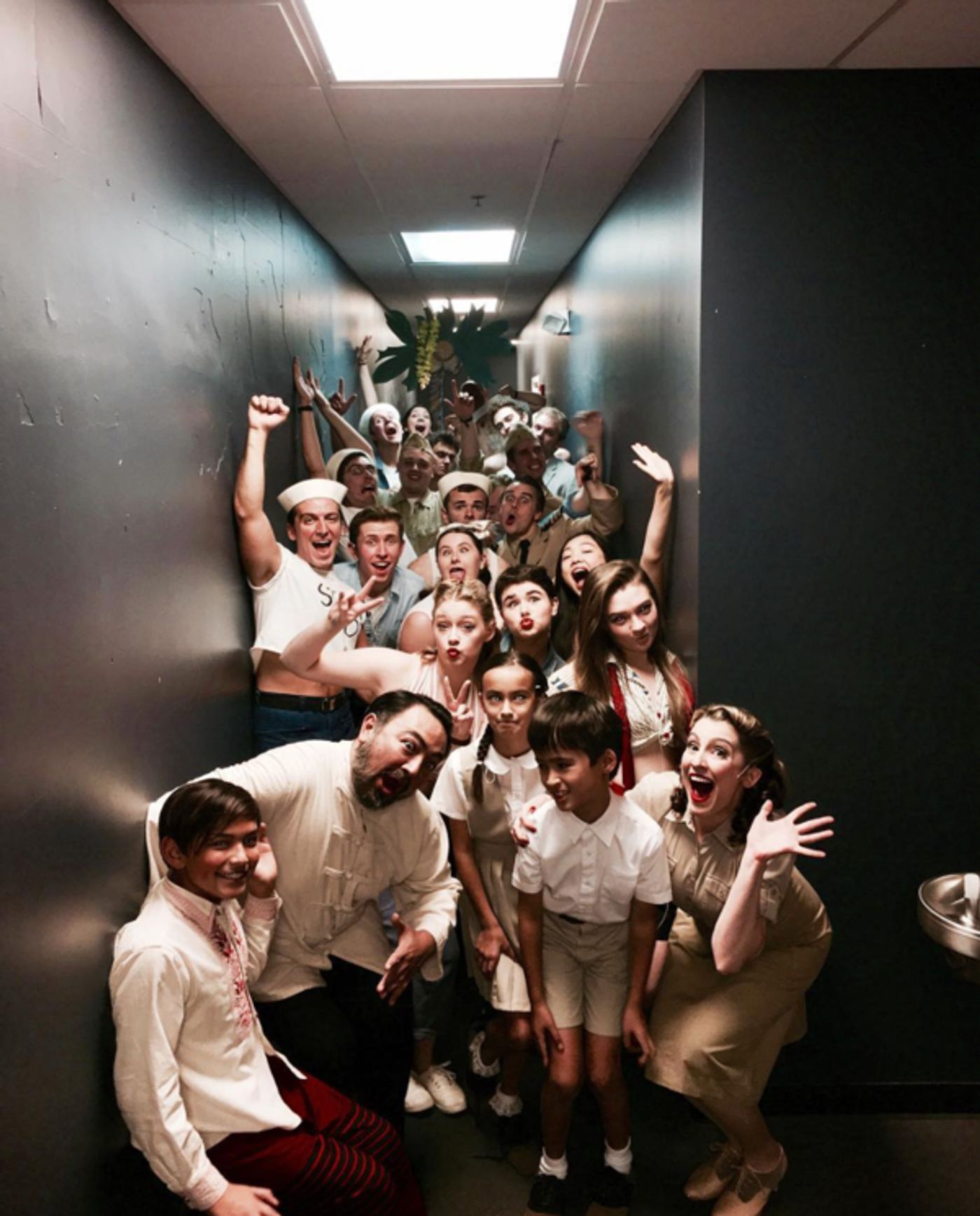 Photo Flash: SWEENEY TODD Celebrates ASL Captioned Performance and More Saturday Intermission Pics!  Image