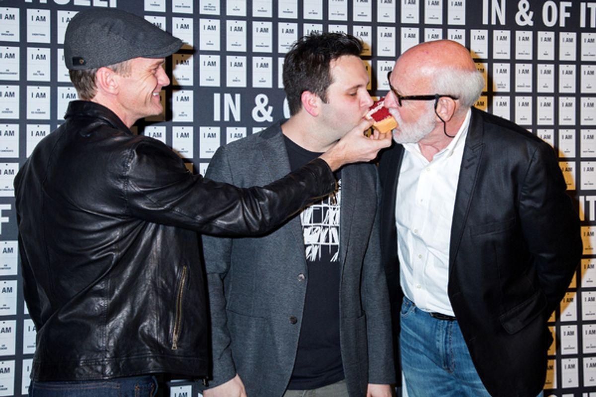 Neil Patrick Harris, Derek DelGaudio, Frank Oz at 