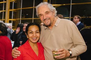 Seema Sueko and Hal Linden @ BroadwayWorld Seema Sueko and Hal Linden Photo