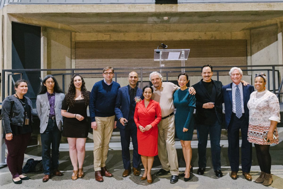 The company of THE PRICE on opening night at Arena Stage at 