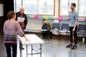 Connie Walker, Gary Lilburn and  Cathal Cleary Photo