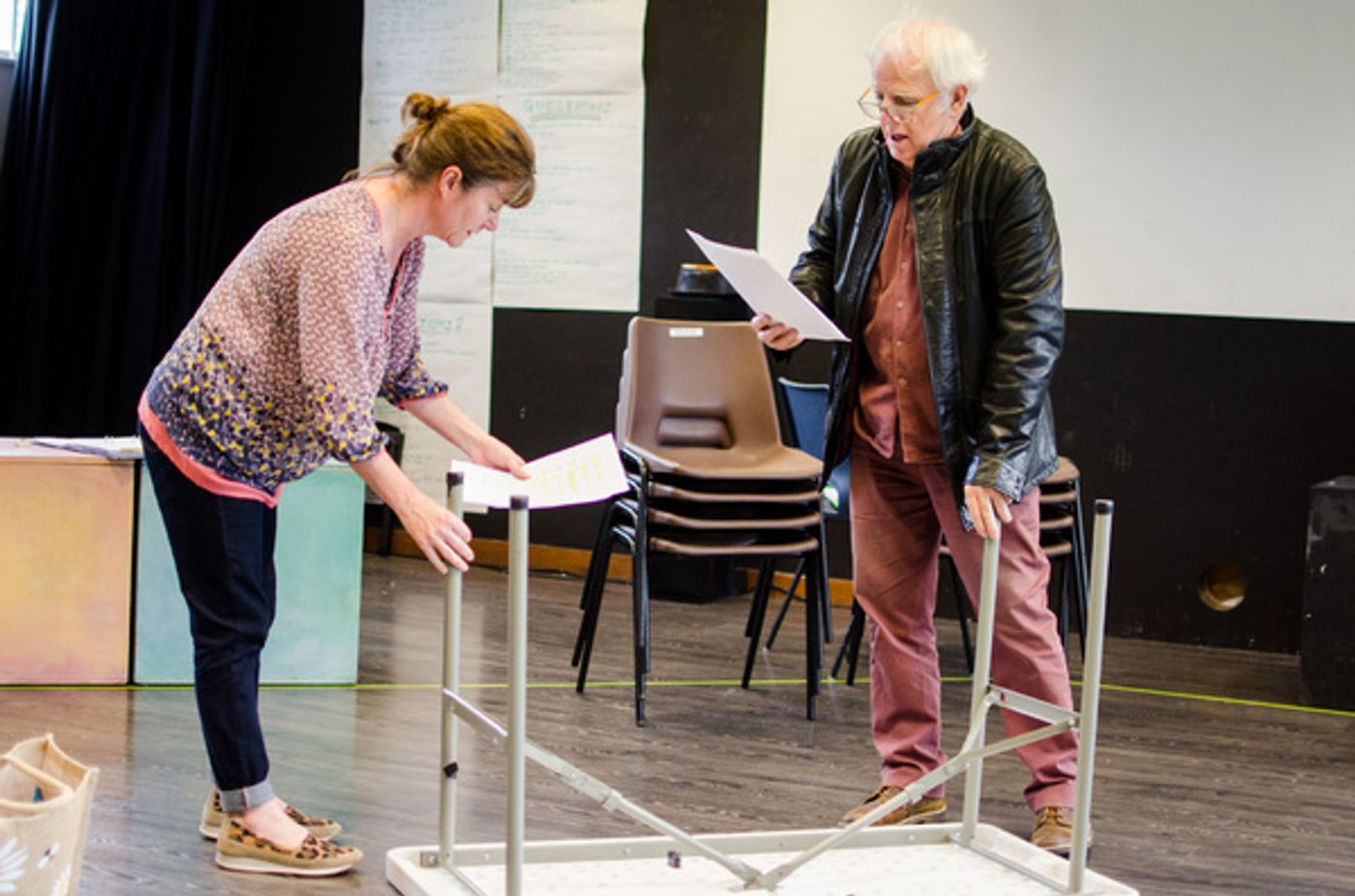 Photo Flash: Inside Rehearsal for TRESTLE at Southwark Playhouse  Image