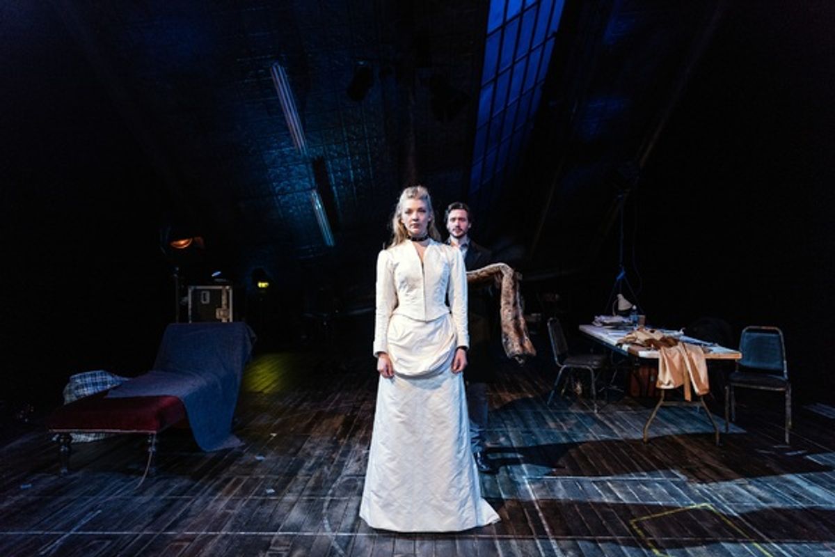 Natalie Dormer and David Oakes at 