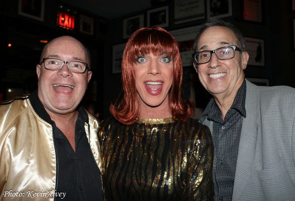 David Friedman, Miss Coco Peru and Shawn Moniger Photo