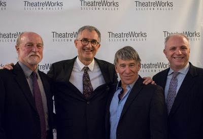 Robert Kelley, Philip LaZebnik, Stephen Schwartz, and Phil Santora Photo
