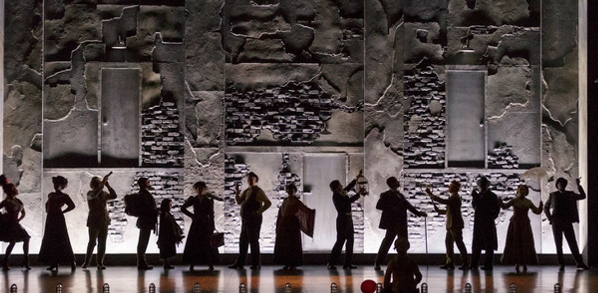 The company of RAGTIME at The 5th Avenue Theatre at 