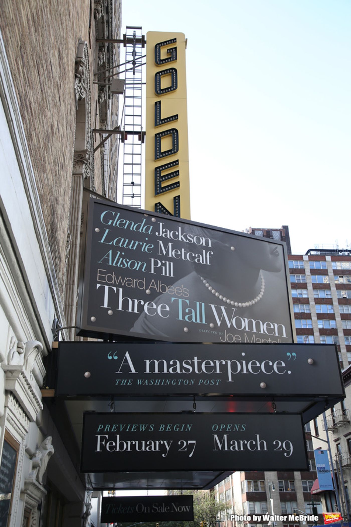 Up on the Marquee: Edward Albee's THREE TALL WOMEN  Image