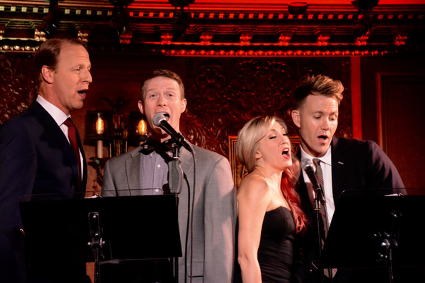 Photo Coverage: Max von Essen, Byron Jennings, Scarlett Strallen and More Read DANGEROUS Feinstein's/54 Below  Image