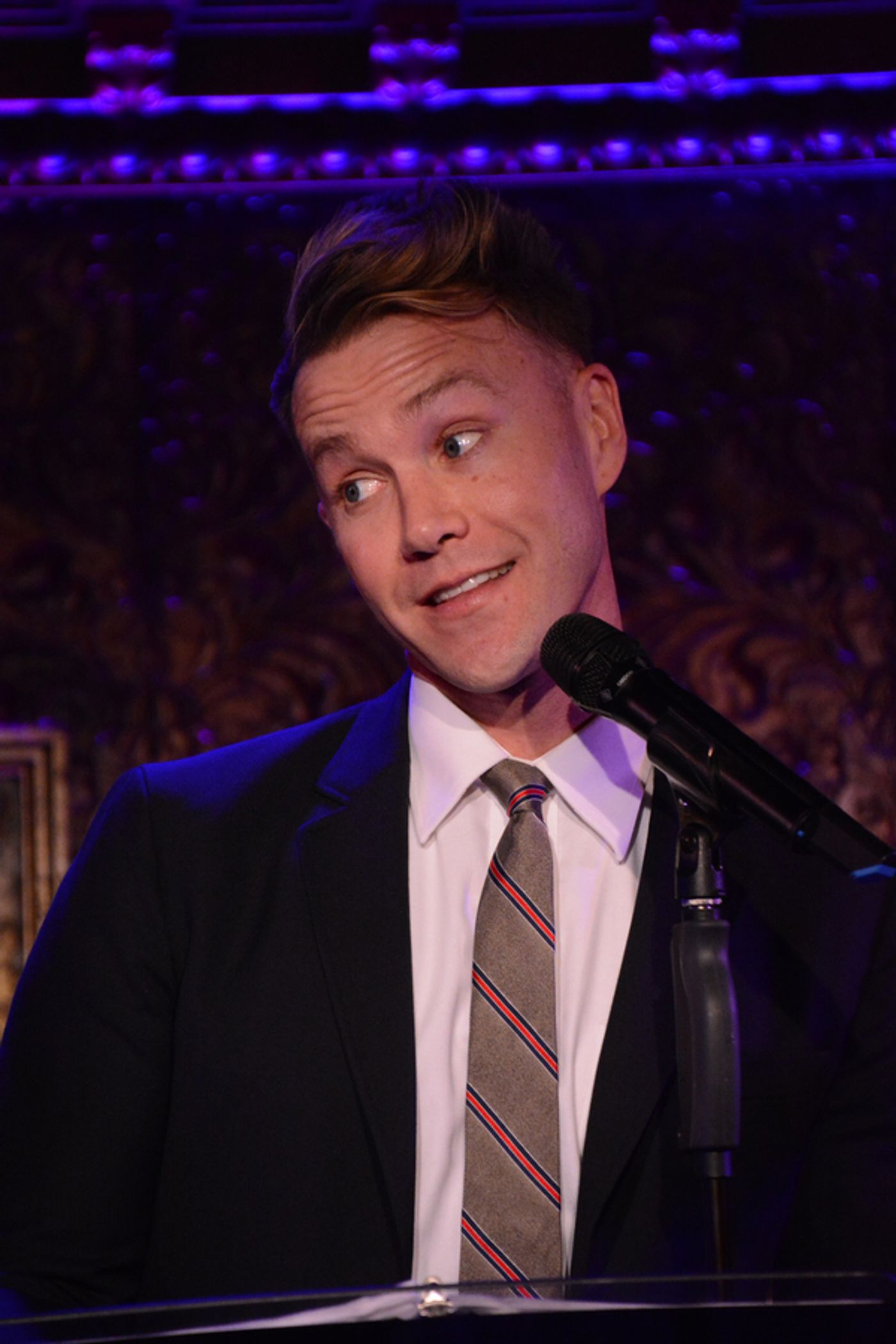 Photo Coverage: Max von Essen, Byron Jennings, Scarlett Strallen and More Read DANGEROUS Feinstein's/54 Below  Image