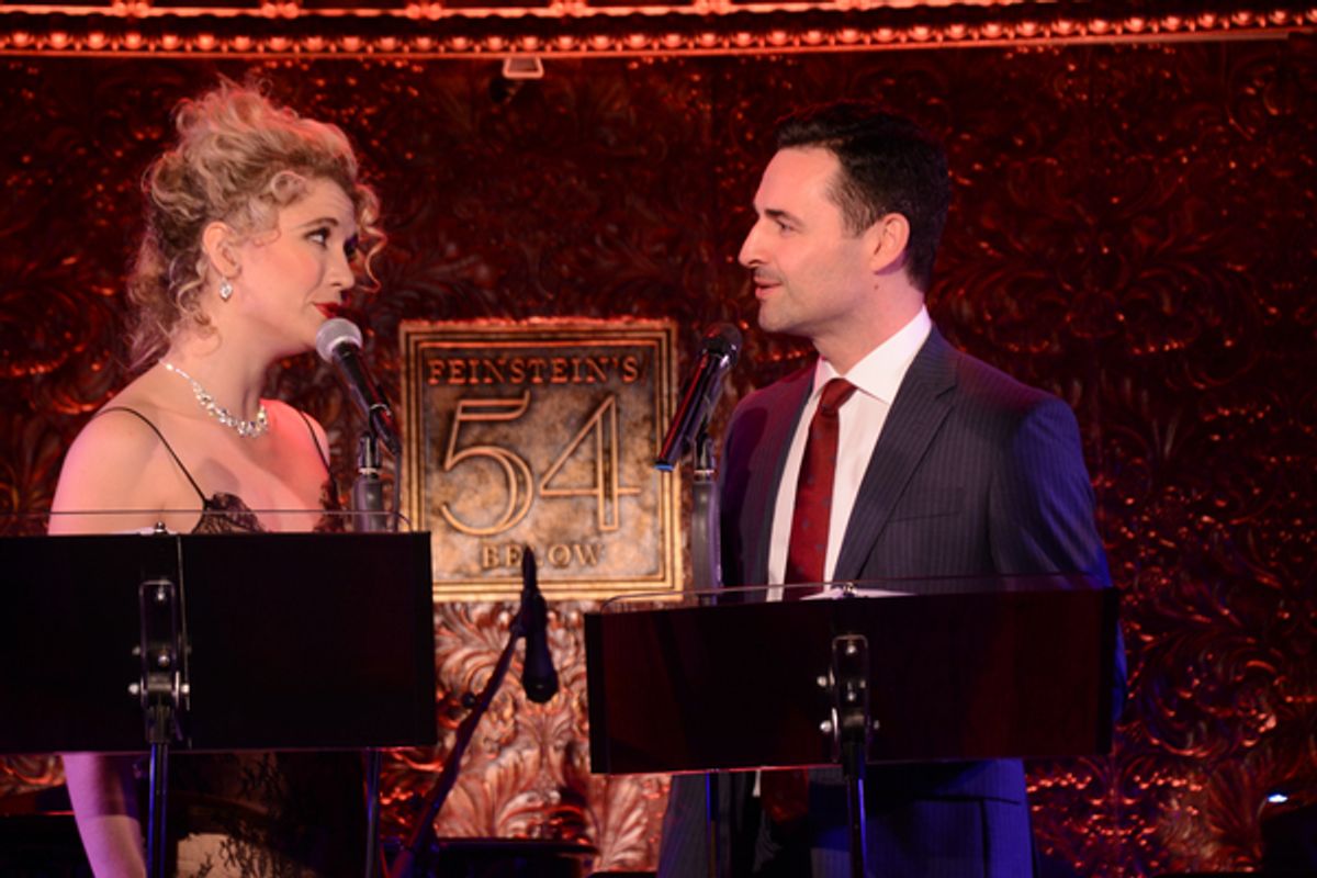 Scarlett Strallen and Max von Essen at 