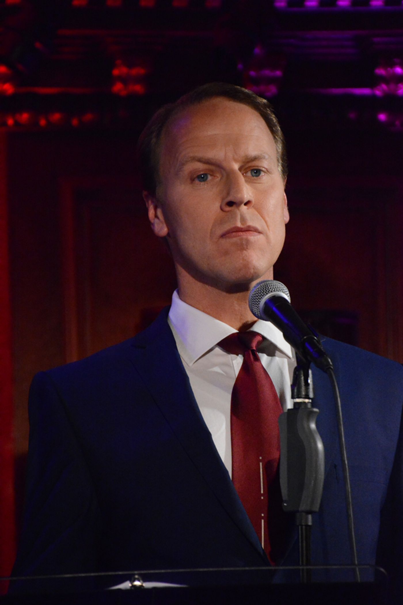 Photo Coverage: Max von Essen, Byron Jennings, Scarlett Strallen and More Read DANGEROUS Feinstein's/54 Below  Image