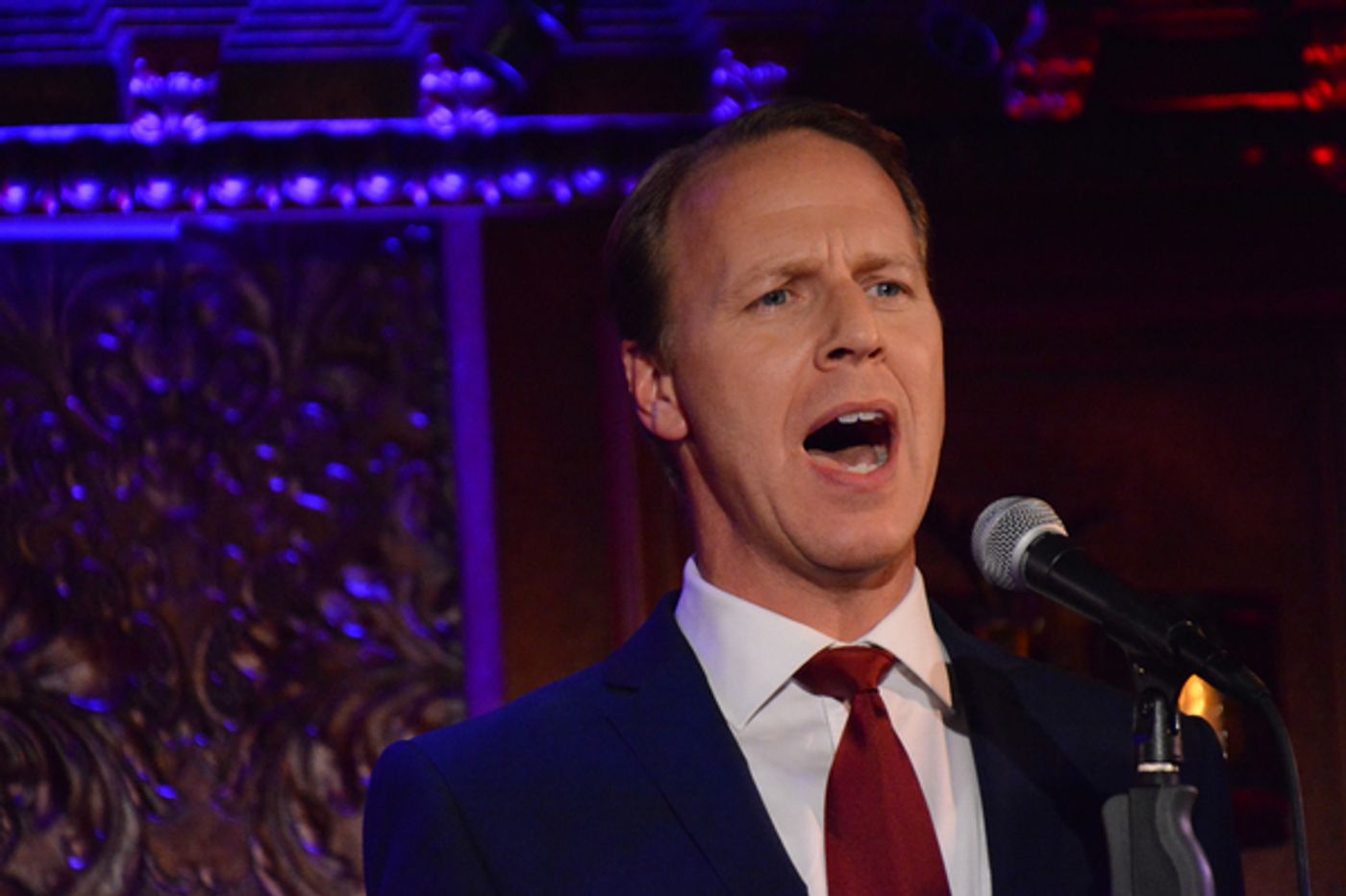 Photo Coverage: Max von Essen, Byron Jennings, Scarlett Strallen and More Read DANGEROUS Feinstein's/54 Below  Image